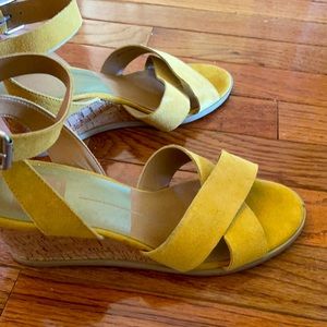 Dolce Vita Suede Wedge Sandals